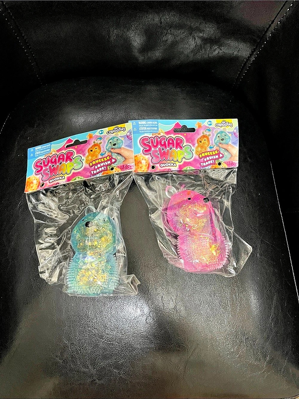 Sugar Swaps Quokka Toys 2-Pack Pink & Blue NWT
